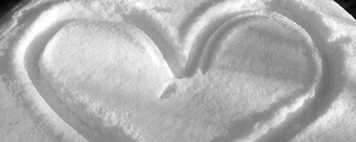 heart snow
